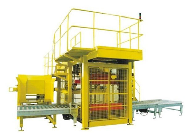 码垛机器人可实现将不同形状尺寸的包装货物